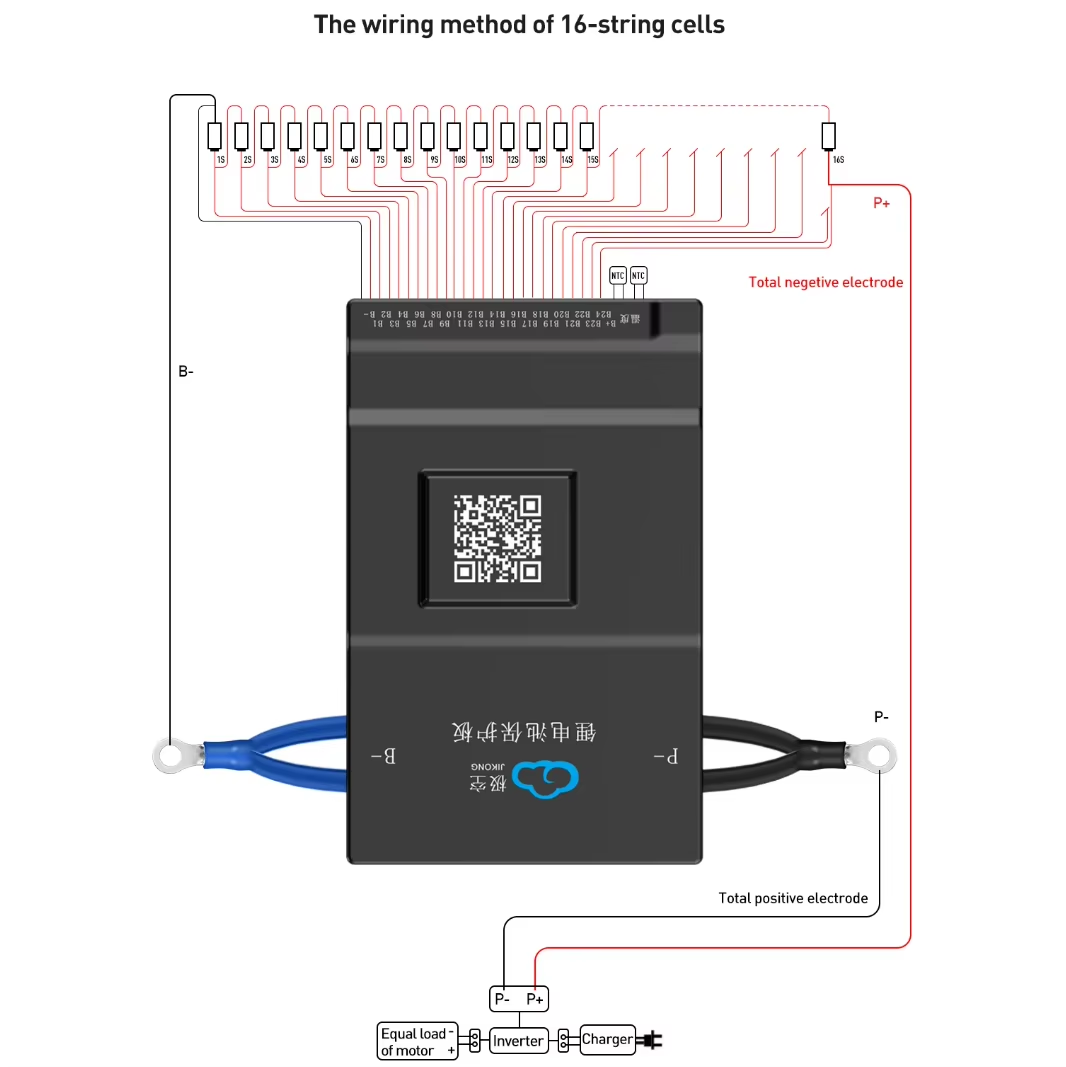 JK BMS Active Balance 150A 1A  - đánh giá và giá Smart Bms 20S 72V 150A Bluetooth