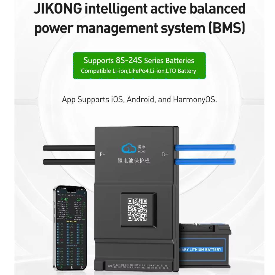 JK BMS Active Balance 150A 200 - đánh giá và giá Smart Bms 20S 72V 150A Bluetooth