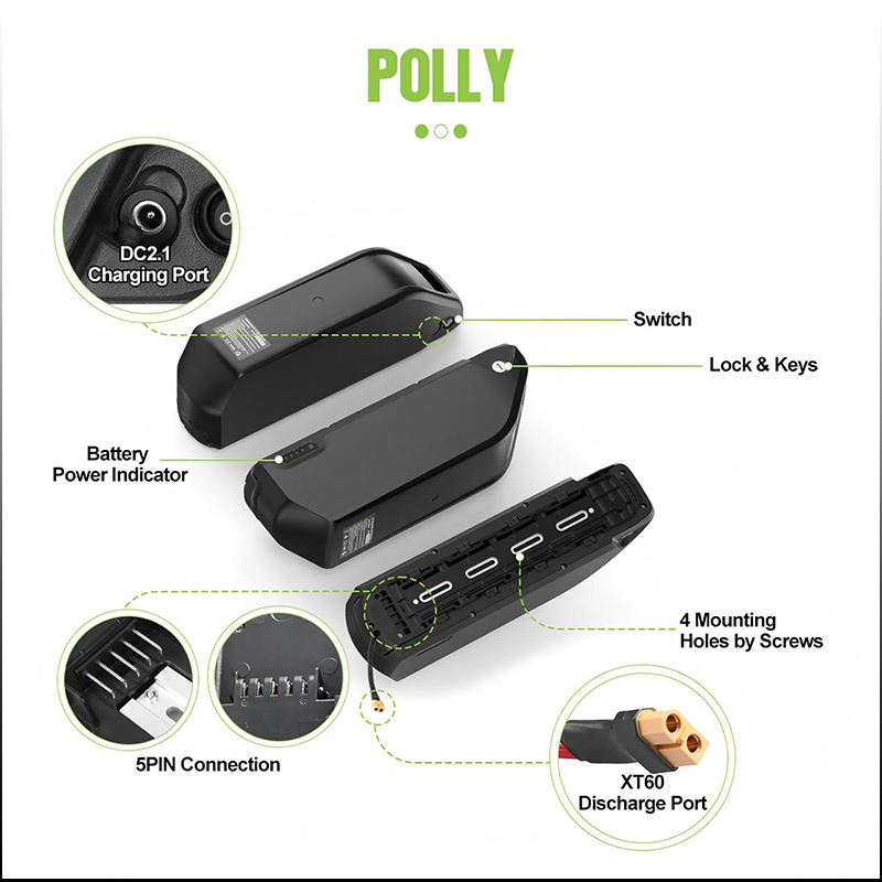 72V 40ah Polly E-Bike Battery  - đánh giá và giá 60V 30Ah 21700 Battery Pack